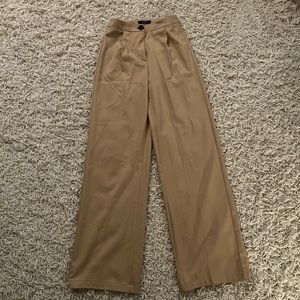 Bershka Tan Wide Leg Pants!
